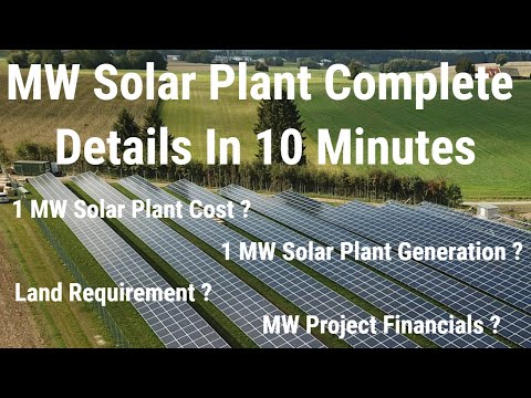 , title : '1 MW Solar Plant | 1 MW Solar Plant Cost |Generation | Financials| MW Solar BOM |Land Required |'