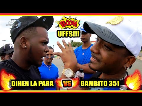 UFFSS!! 😱 Gambito 351 🆚 Dihen La Para #Improvisando en el Hipódromo V Centenario Freestyle 2021