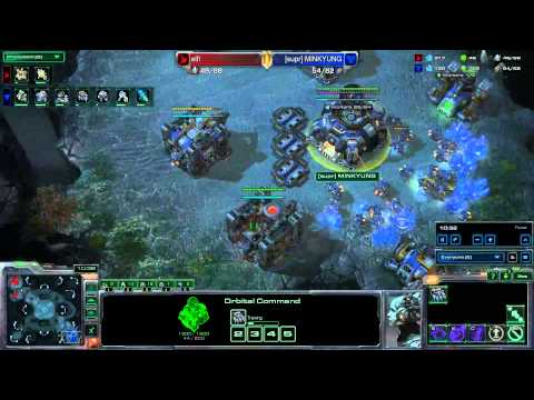 Starcraft 2 WOL Cast WASM 13 Group Stage Elfi VS Minkyung - PVT - Entombed Valley - Game 2