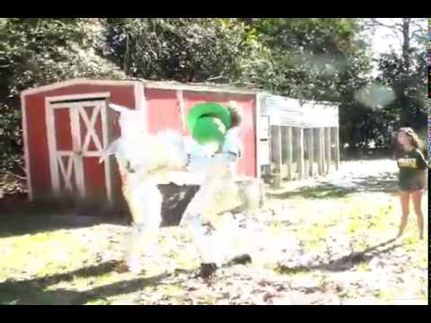 Trix Rabbit versus Lucky Charms Leprechaun