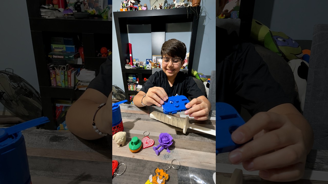 Tiene 13 años y ya emprende con impresión 3D