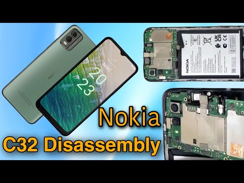 Nokia C32 Diassembly