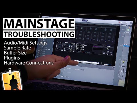 Troubleshoot MainStage Keys Rig Problems - What to do when MainStage Stops Working
