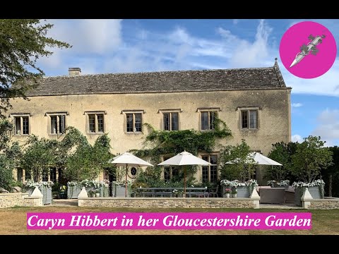 Caryn Hibbert in her Gloucestershire Garden