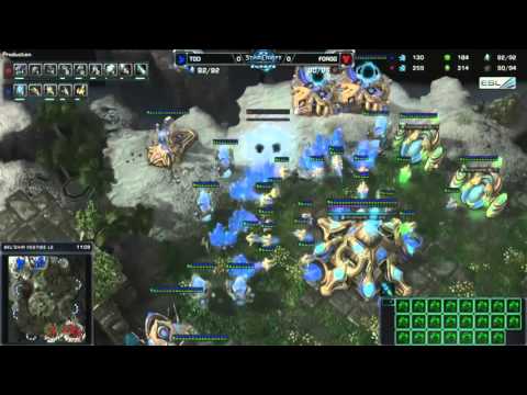 StarCraft 2 ToD vs  ForGG WCS  Full Gameplay
