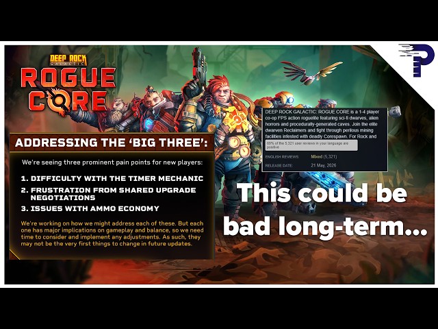 Rogue Core has PROBLEMS.