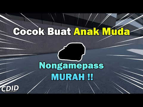Mobil Ini Cocok Buat Anak Muda Dan Nongamepass !! | Roblox CDID