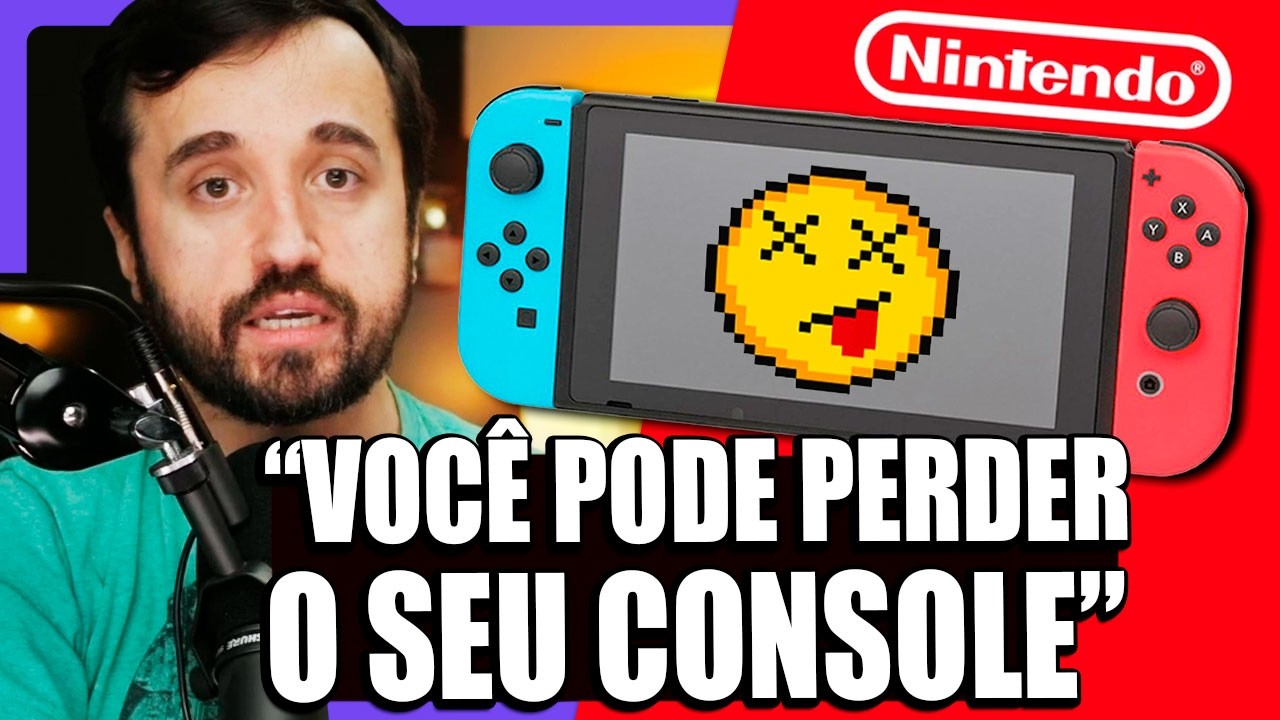 A NINTENDO vai BLOQUEAR o seu Switch?