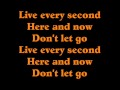 Tokio Hotel--Live Every Second Lyrics - xXsAkUgOxX Tokio Hotel--Live Every Second Lyrics