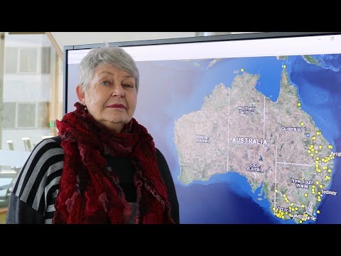 Map plots massacres of Aborigines in Australia