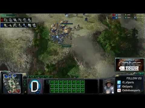 D-eSports AOP casting - Flash vs desRow (TvP)