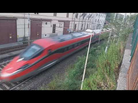 Treno frecciarossa etr1000,Mignanego,succursale Giovi,trains hunter,trainspotting,spottata,railways