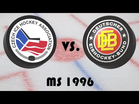 Mistrovství světa v hokeji 1996 - Čtrvrtfinále - Česko - Německo