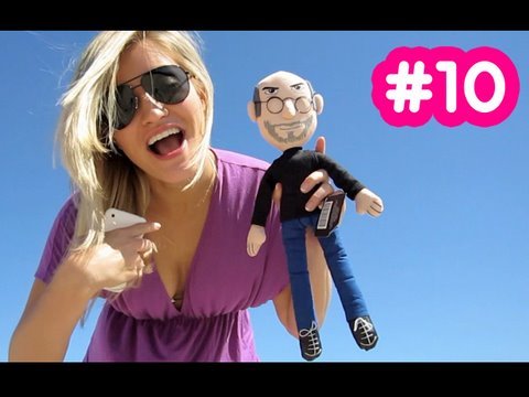 Ask iJ #10 - BEACH WITH STEVE JOBS!!! | iJustine