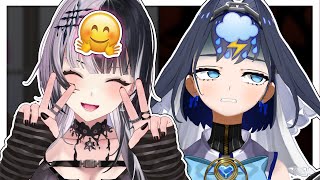 The Contrast Between Shiori and Kronii's Mood is Hilarious【Hololive】