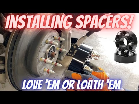 Wheel Spacer Install – GMC Sierra AT4 with Stock OEM Wheels | Aggressive Stance Upgrade!
