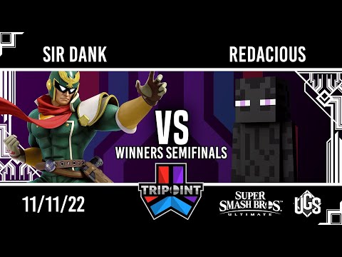 Tripoint Smash 167  -  Winners Semifinals  -  Sir Dank(Captain Falcon) Vs. Redacious(Steve)