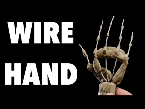 How To Make Wire Hand Reference For Artists
