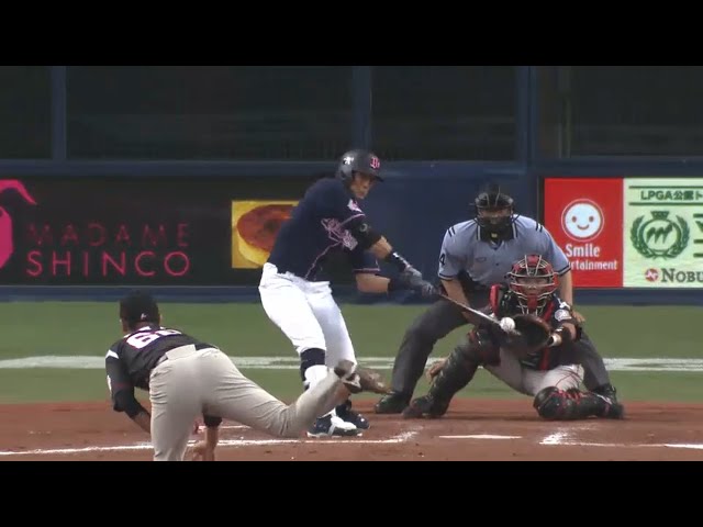 【8回裏】バファローズ・糸井 バットの先で逆方向スタンドへ運ぶ11号ソロ!! 2015/8/15 Bs-M