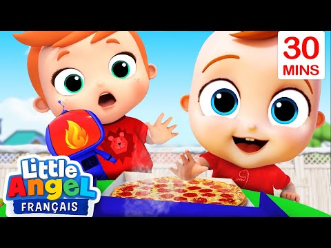 Chaud et froid | Ne te brûle pas ! | Comptines avec Bébé Louis | Little Angel Français