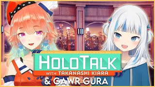 *TIMESTAMPS* (Start: ) - 【HOLOTALK】With our 34th guest: Gawr Gura! #holotalk