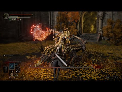 How to Easily Beat Draconic Tree Sentinel in Elden Ring (cheese)