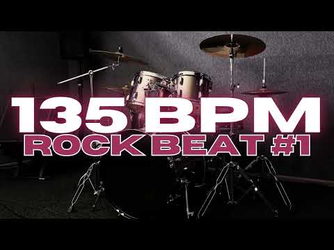 135 BPM - Rock Drum Beat - Loop 1