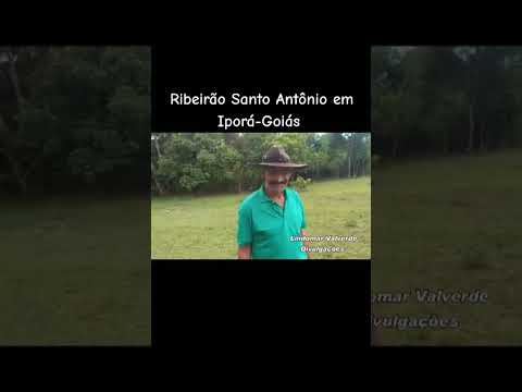 Ribeirão Santo Antônio em Iporá Goiás #goiás #interiordegoias