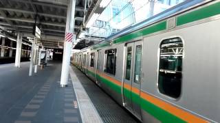 【この編成は宇都宮線直通が多い】宇都宮線 E233系E-02編成 小金井行きさいたま新都心(JU-06)発車