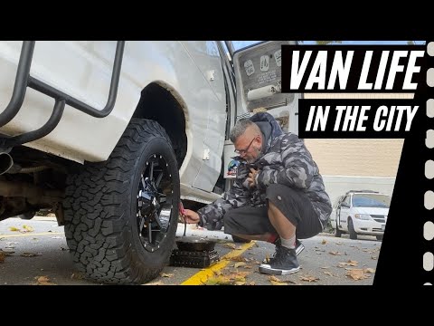 Giving Money And Van Build Help To Local Van Dweller | Van Life In The City