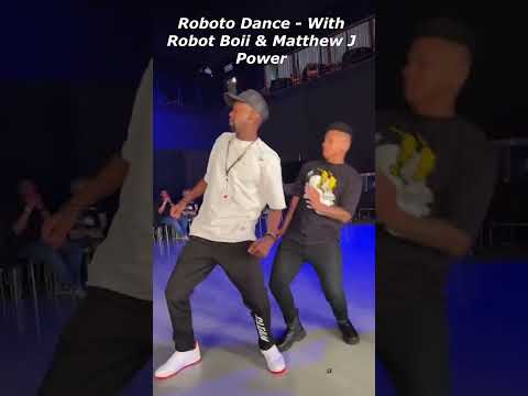 Roboto Amapiano Dance Challenge With Robot Boii And Matthew J Power