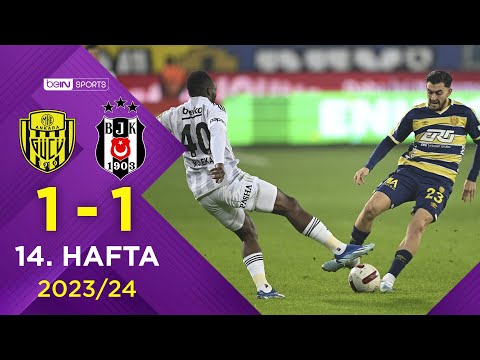 MKE Ankaragücü (1-1) Beşiktaş | 14. Hafta - Trendyol Süper Lig 2023/2024