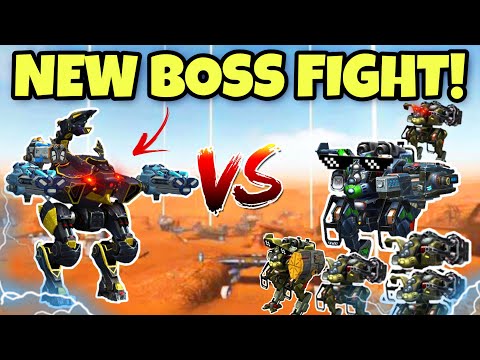 🔥 1vs6 SCORPION VS COSSACK ARMY BOSS FIGHT SKIRMISH CONCEPT || WAR ROBOTS || NEW ||
