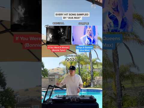 Did you know Ava Max sampled all these hit songs? 😳 (Kings & Queens, Barbie Girl, My Head & Heart)