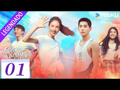 [CAINDO EM VOCÊ] EP01 💞 Atleta se apaixonado por sua treinadora | Jin Chen / Wang Anyu | YOUKU