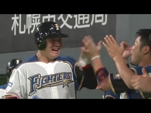 【8回裏】 ファイターズ・清宮 初球を捉えた一発で貴重な追加点をあげる!! 2019/9/8 F-B