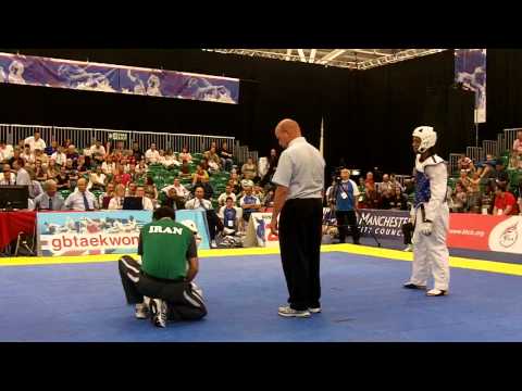 Craig Brown (GB) v Mehran Askari (IRN) -80kg Round 3
