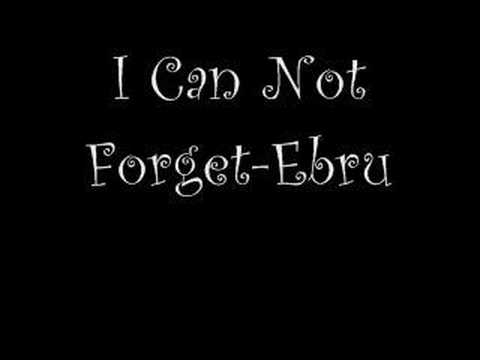 I Can Not Forget-Abru