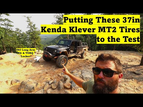 Can These 37" Kenda Klever MT2 Tires Hold up on a Rock Crawling Roadtrip?