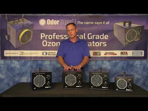 OdorStop Ozone Generators - Overview of all OdorStop Professional Grade Ozone Generators