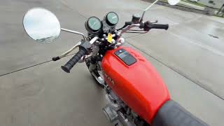 1976 Honda CB550F Super Sport Start Up