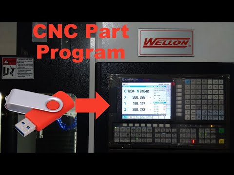 CNC 2: Copy Your CNC Program USB to CNC Machine in Urdu/Hindi #MachineLearning #CNC #Controller #GSK