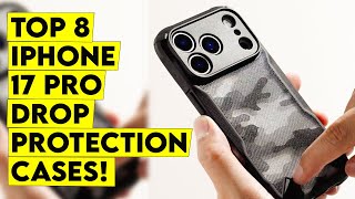 Top 8 Best iPhone 17 Pro Drop Protection Cases🔥 – Tough, Sharp, Tested!