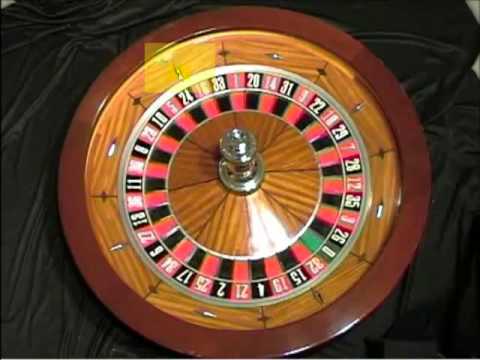 Tilted roulette wheel