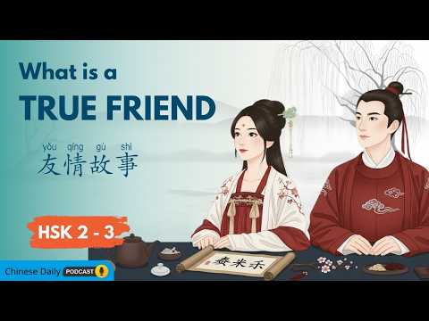 HSK 2–3 | 什么是真正的朋友?| What Makes a Real Friend? | Chinese Bedtime Stories
