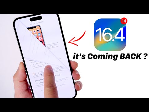 it’s FINALLY Coming Back with iOS 16.4 and beyond ?