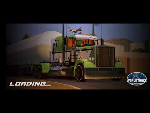 World truck driving sumilatour, game play, VOLVO FH16 550S.