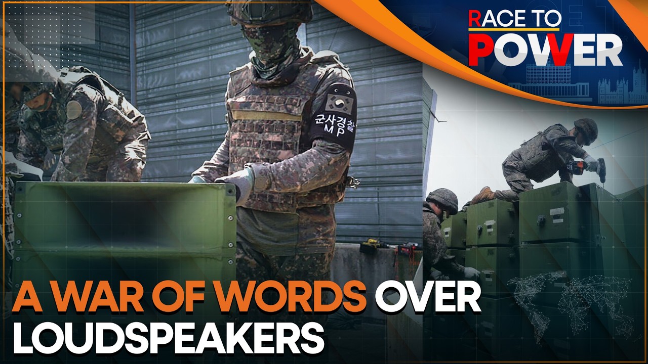 Loudspeaker Warnings Used For Deterrence At Korea Border | Race To Power