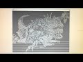 Interlaced ZX Spectrum Graphic On LCD TV Loading Screen Example In Emulator Zesarux