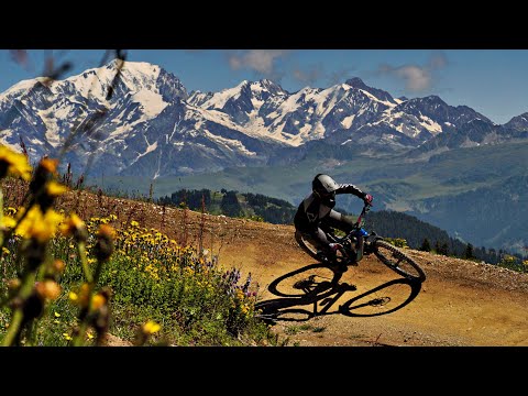 Trail mit Aussicht (Montblanc) | Bikepark Les Saisies - Fends la bise